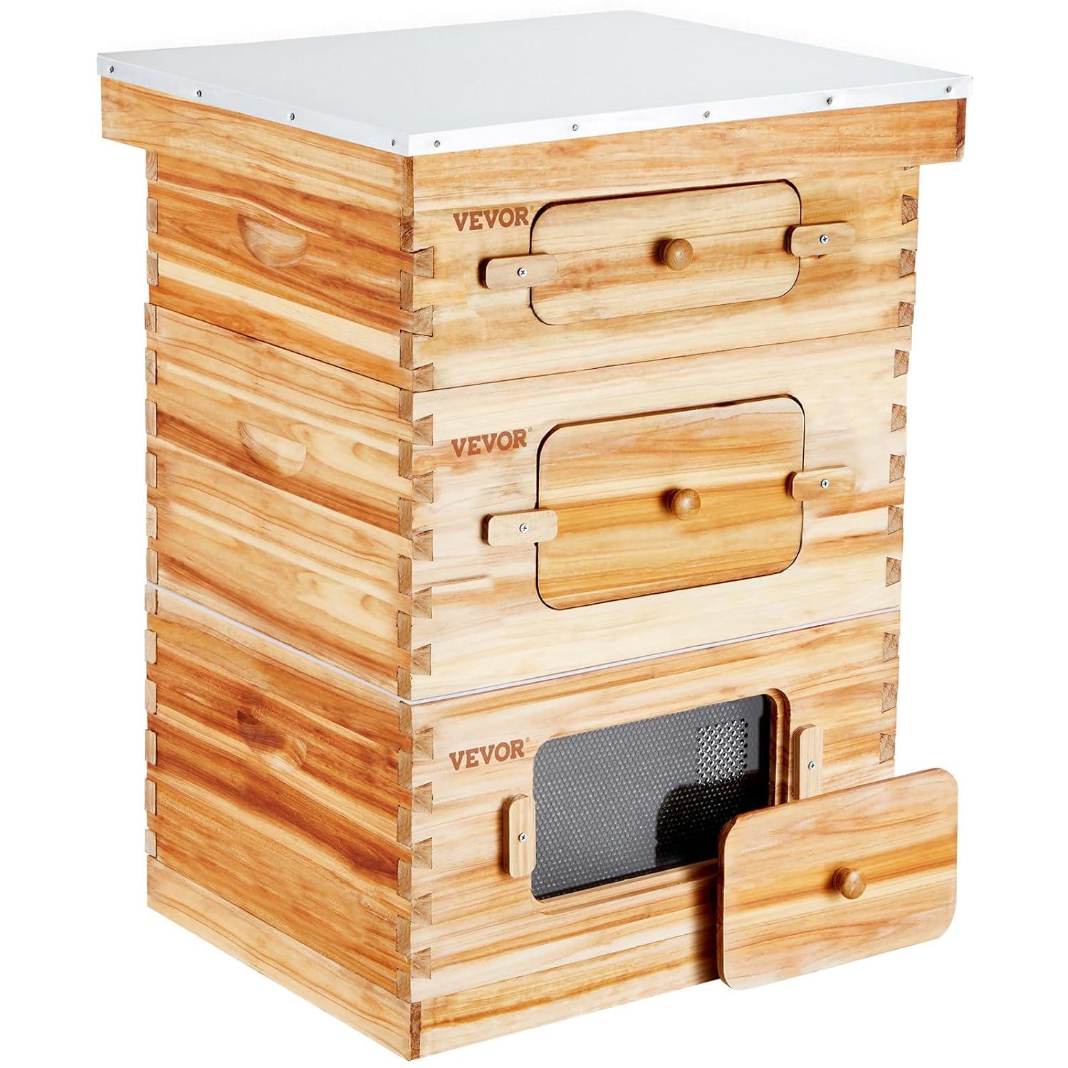 VEVOR VEVOR Bee Hive 30 Frame Bee Hives Starter Kit