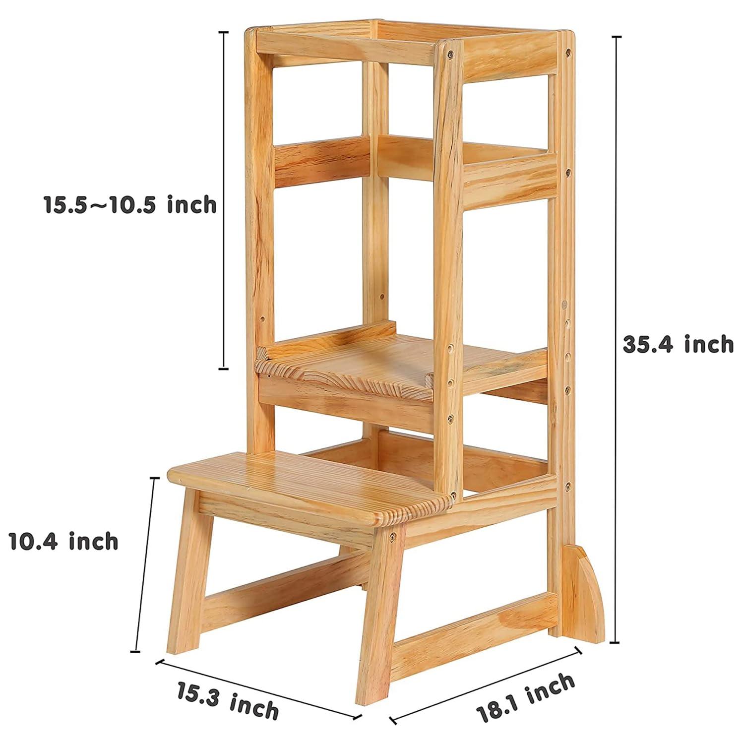 SDADI White 2 - Step Stool