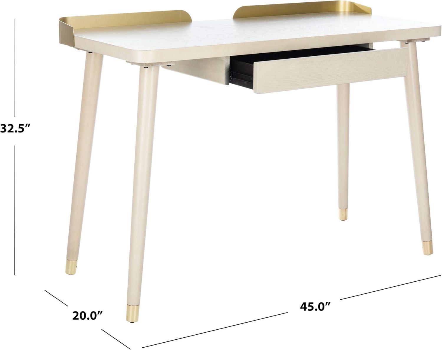 Parker 1 Drawer Desk  - Safavieh