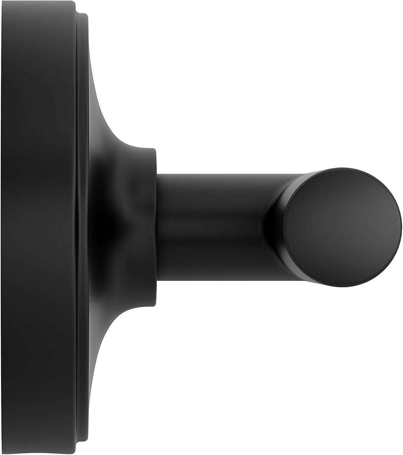 Pfister High Quality Finish Tenet Robe Hook, Black