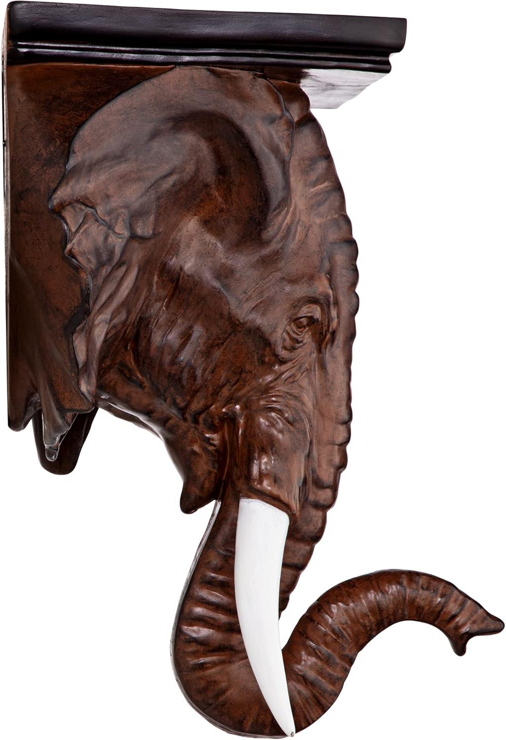 Design Toscano Lord Earl Houghton's Elephant Wall Bracket