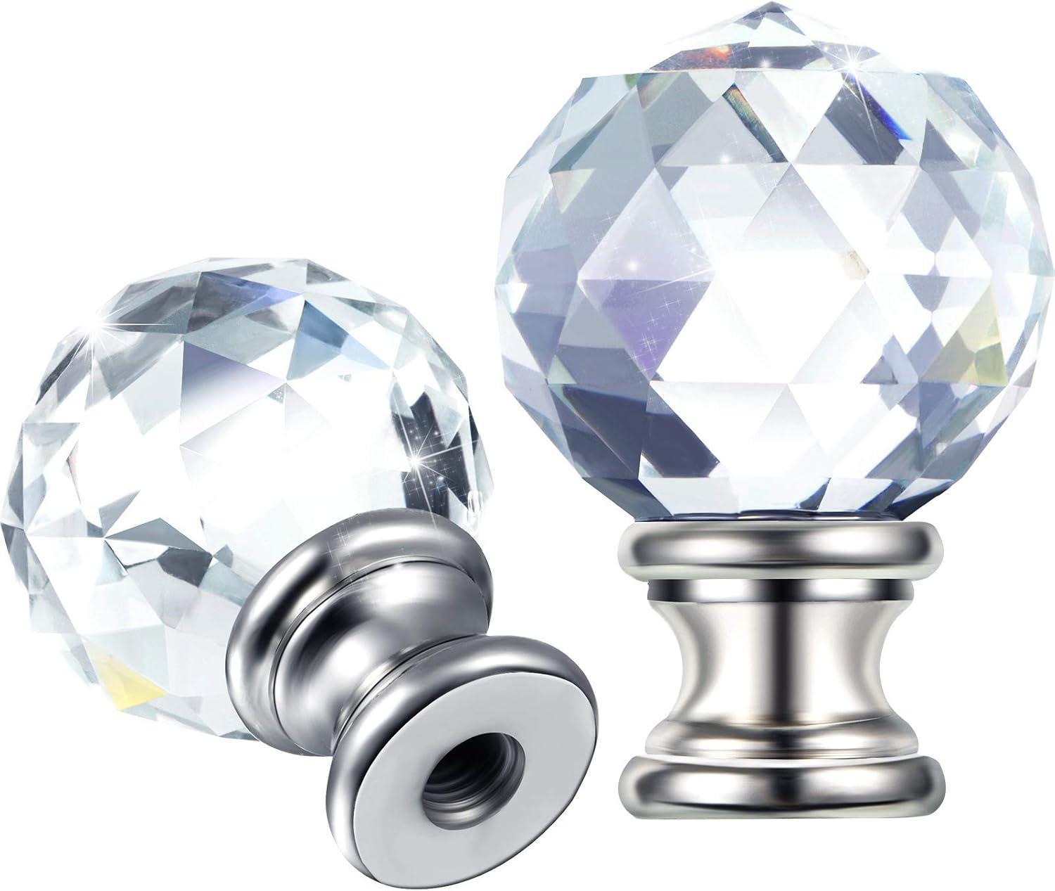 Eeristq 2pcs Lamp Shade Lamp Finial Caps Knob Lamp Decoration for Table Lamp Floor Light