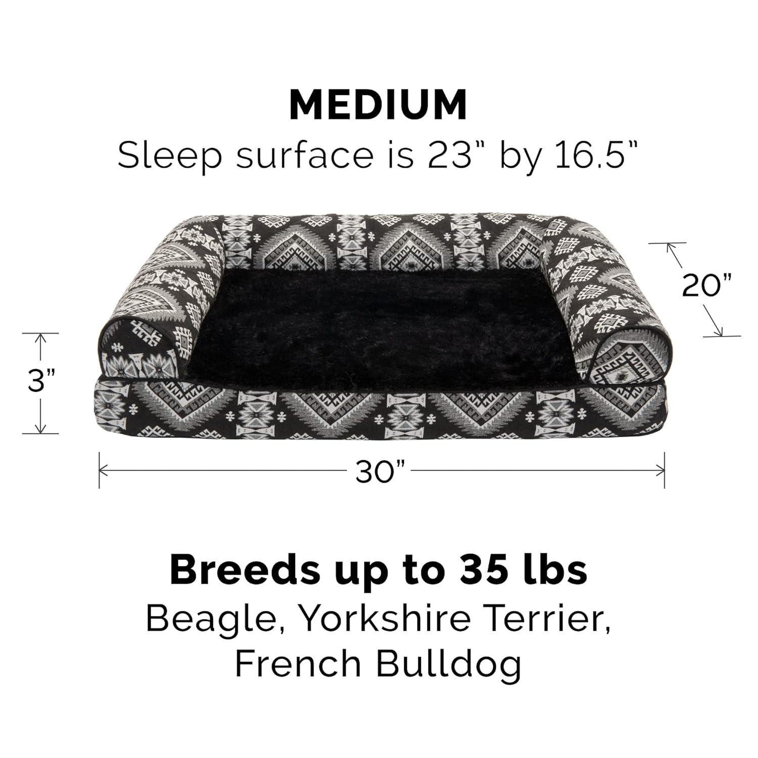 FurHaven Orthopedic Polyester Pet Bed