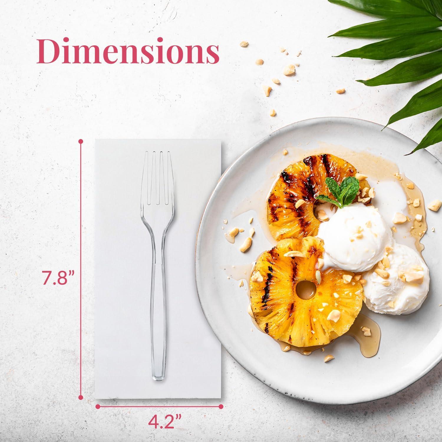 Prestee Feel Disposable Napkins-50 Linen, White