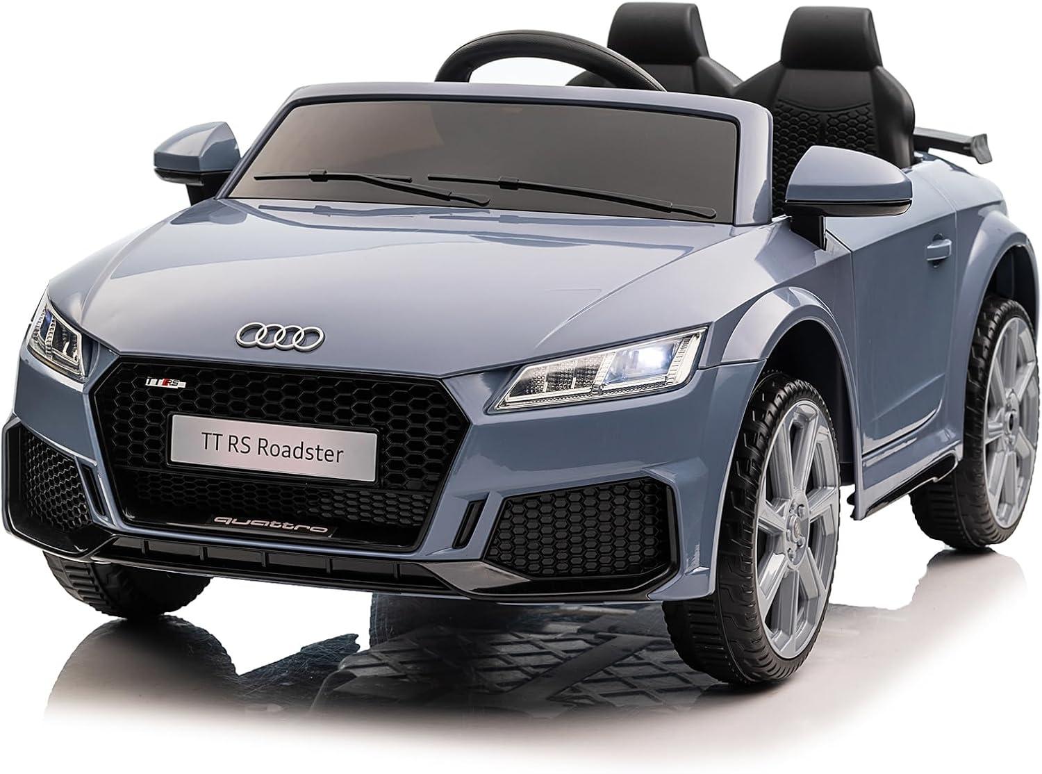 12V Licensed Audi TT RS Ride on Car, Electric Toy Car for Kids