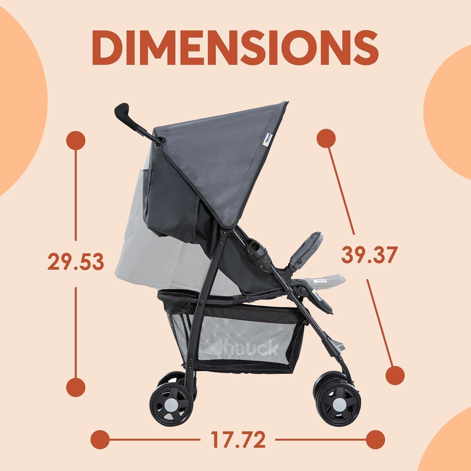 hauck Sport T13 Lightweight Compact Foldable Stroller Pushchair