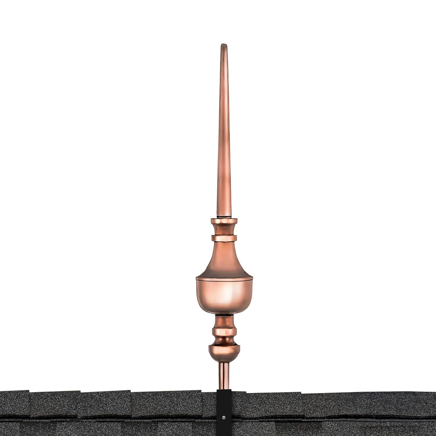 Good Directions Victoria Polished Copper Roof Finial 27 Inches Tall