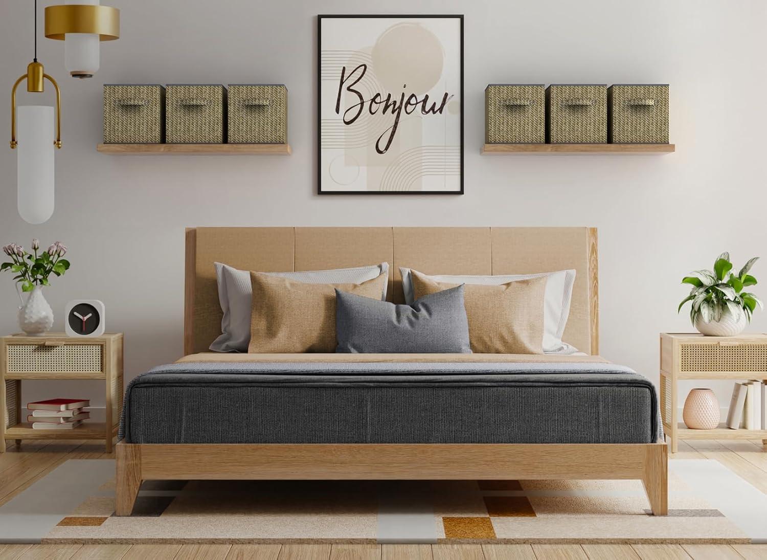 Sorbus Sorbus 4 Pack 11" Foldable Fabric Storage Cube Bins with Handles