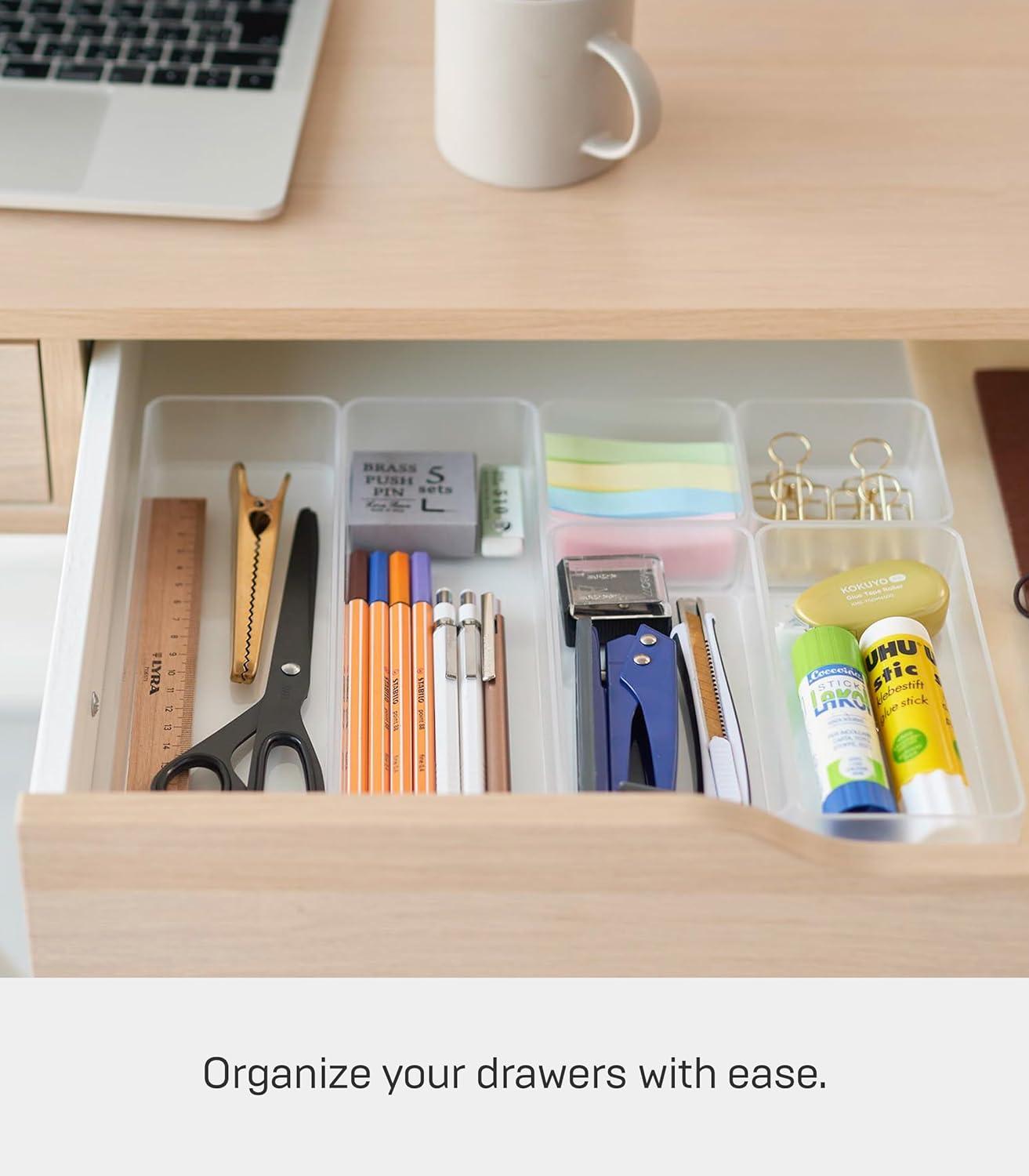 Yamazaki Home Yamazaki Home Stackable Organizers [Set Of 2] - Four Sizes, Large