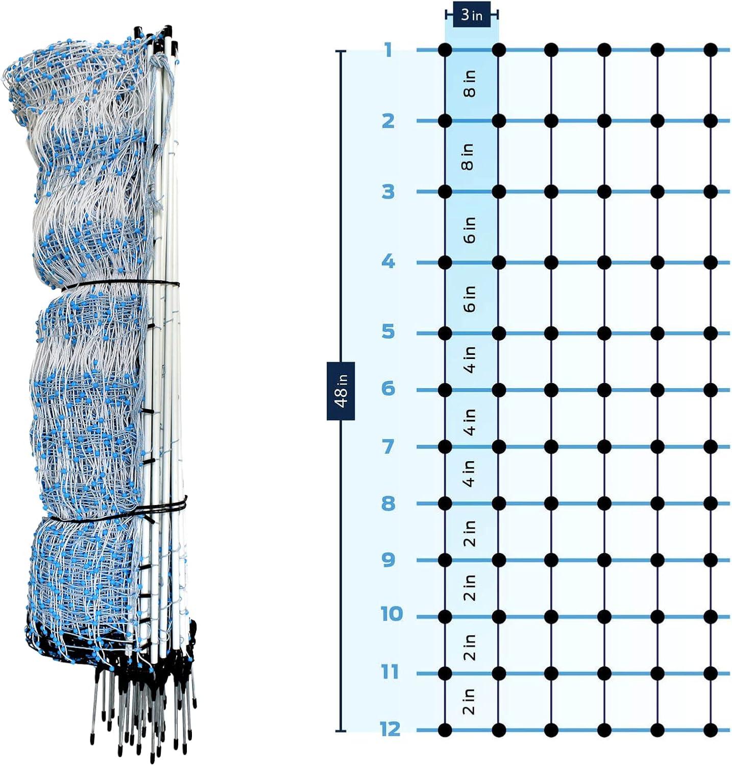 Starkline Premium Plus+ Braided 48" x 164' Poultry Netting