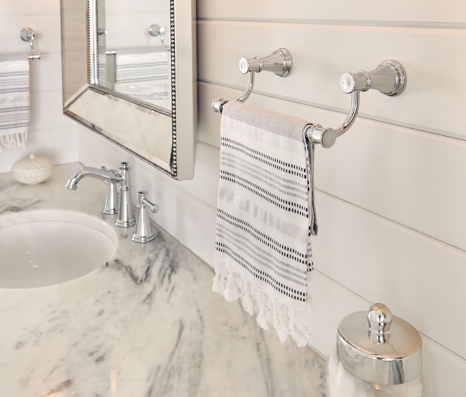 Belfield Bathroom 9" Wall Mounted Towel Bar