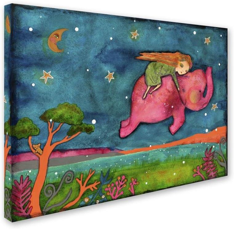 Trademark Fine Art 'Come Dream With Me' Canvas Art by Wyanne