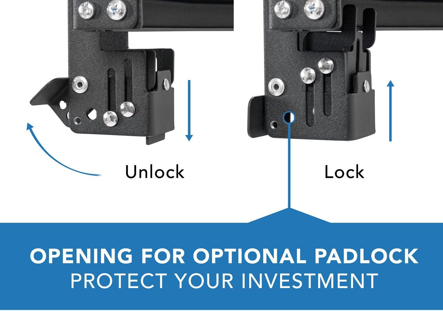 Mount-It! Pop Out Video Wall Mount | Digital Signage TV Menu Board Mount For 32 to 70" TVs & Up to VESA 600x400 | Commercial Grade 154 Lbs. Capacity