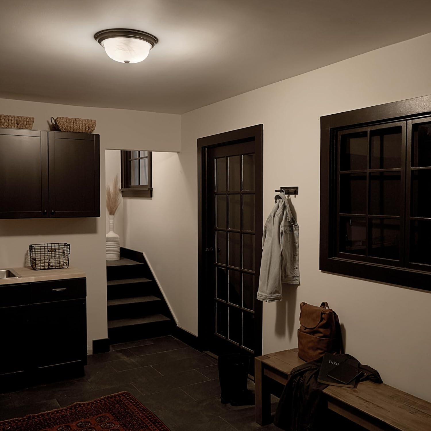 Kichler Lighting 2 - Light Flush Mount in  Brushed Nickel