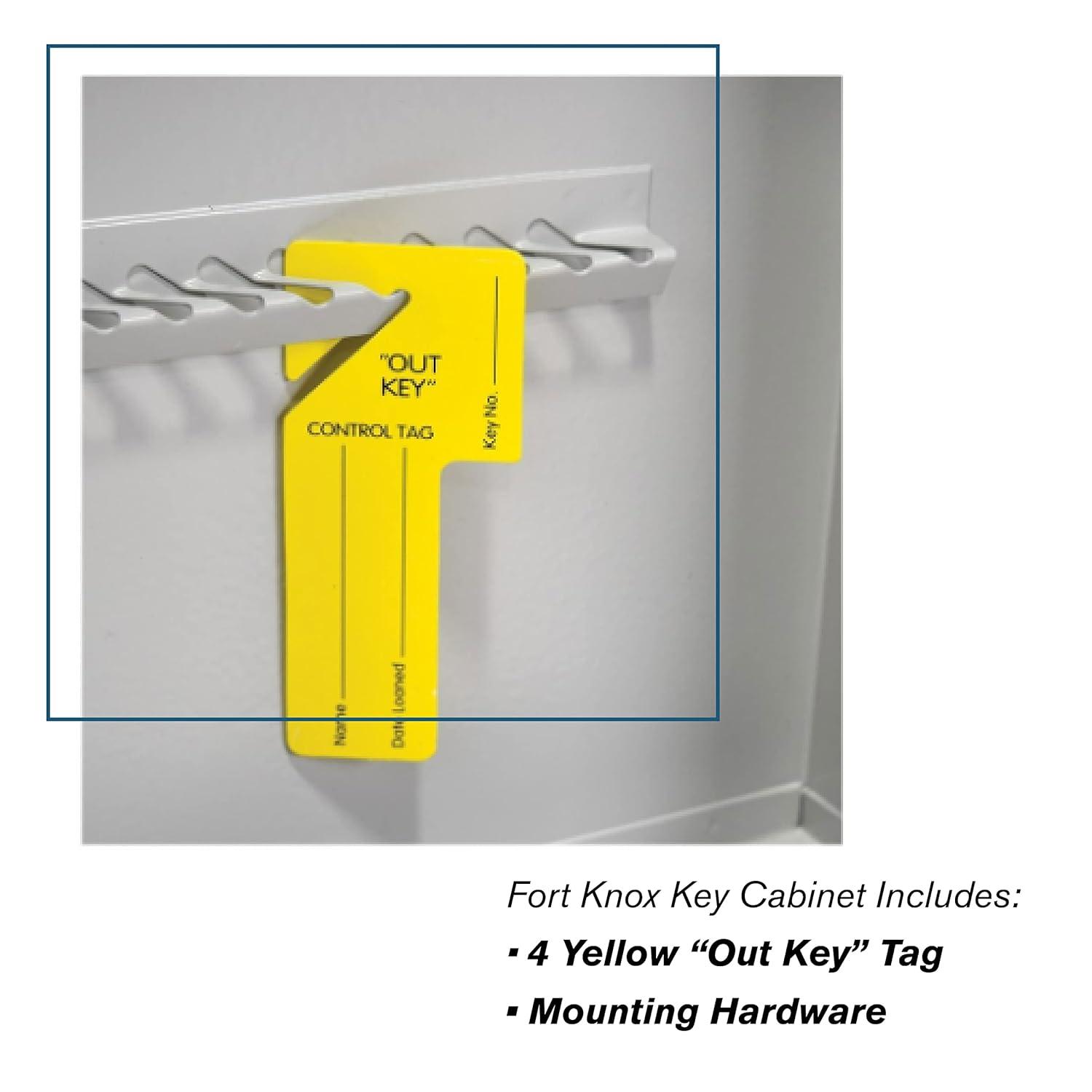 40 Key Cabinet - Single Lock Welded 22 Gauge Steel Construction