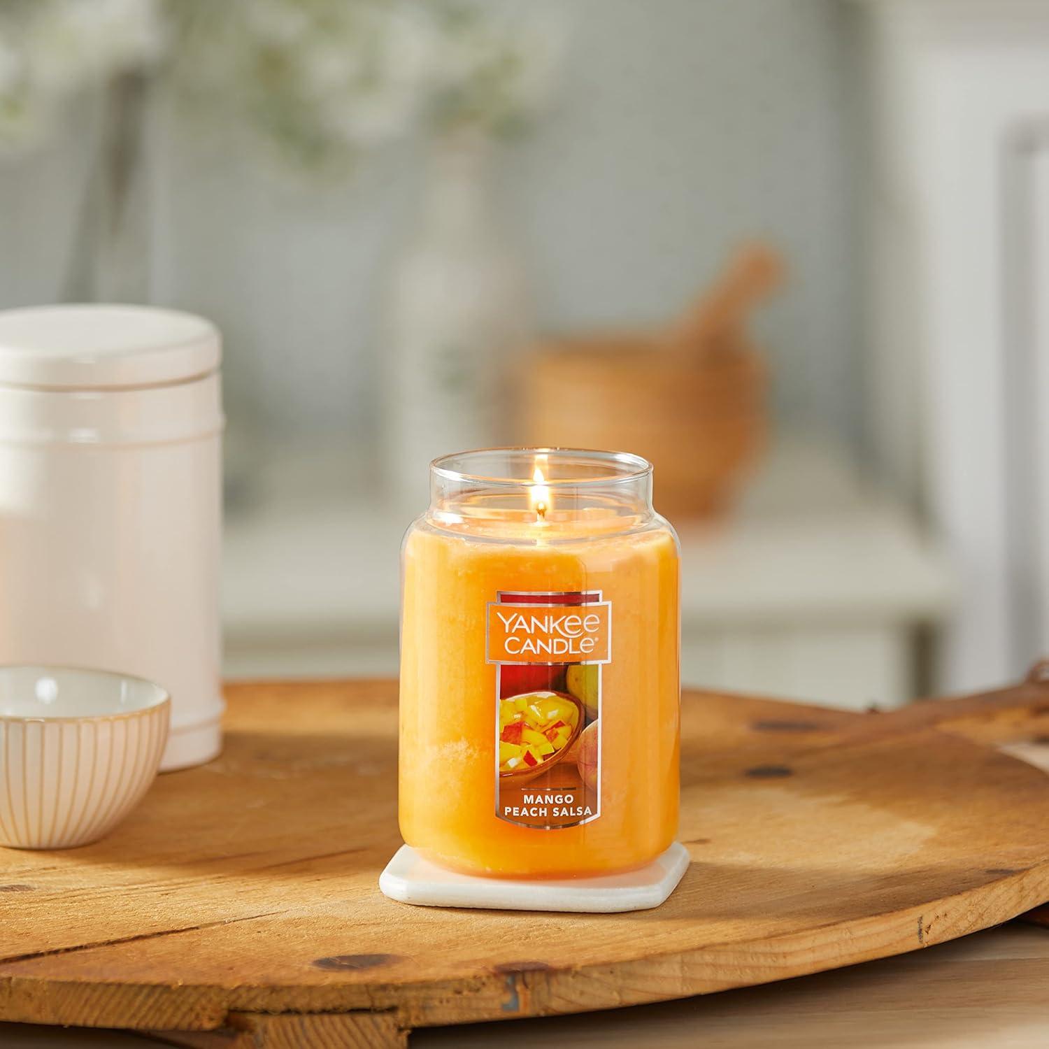 Yankee Candle Housewarmer Mango Peach Salsa Large Classic Jar Candle