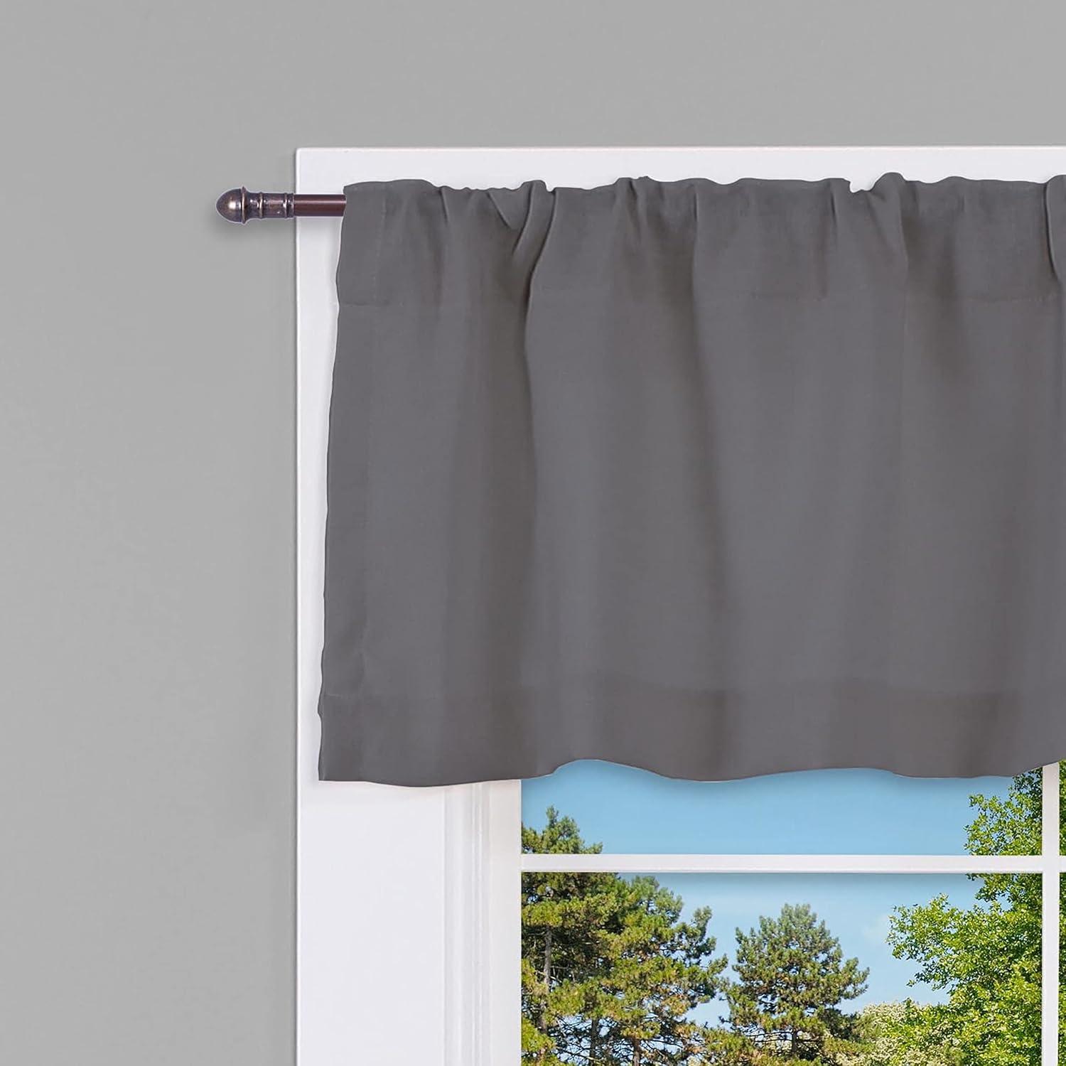 Interior Living 28-48 in. Adjustable Petite CafÃ© Curtain Rod, 2-Pack, 7/16 in. Diameter, Bronze