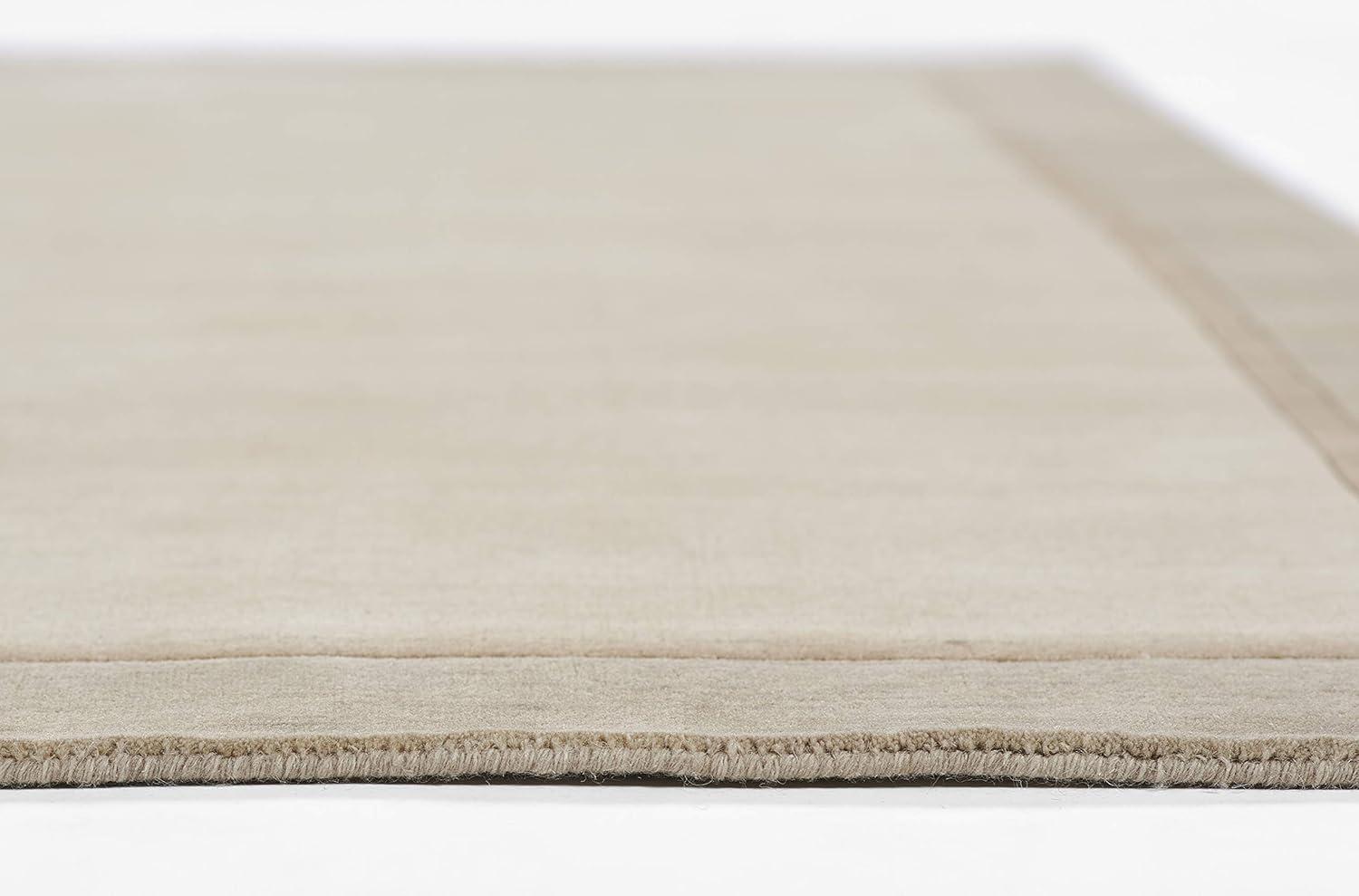 Momeni Beckton Hand Loomed Wool Taupe Area Rug 9' X 12'