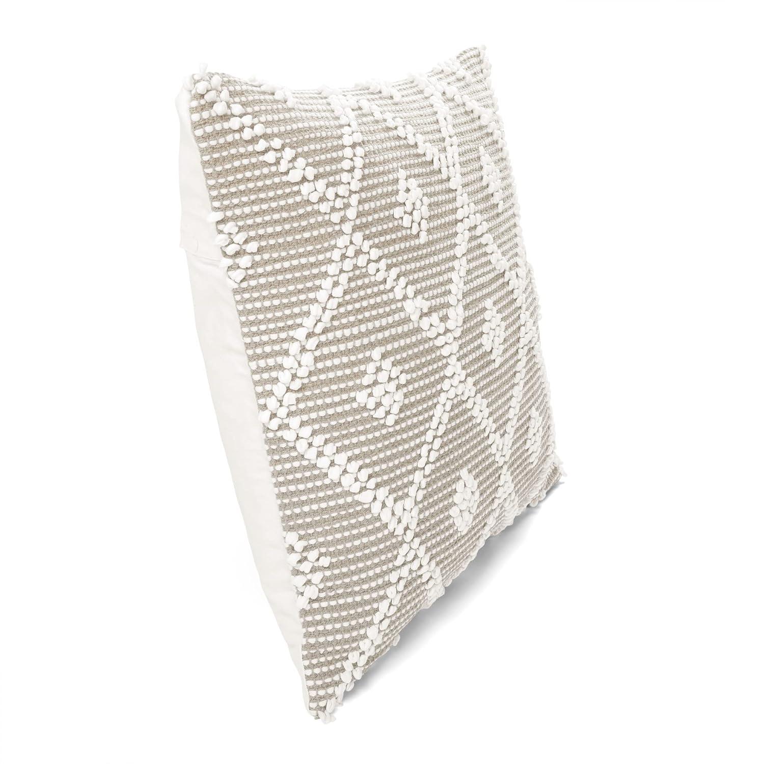 Lush Decor Geometric Square Pillow Cover