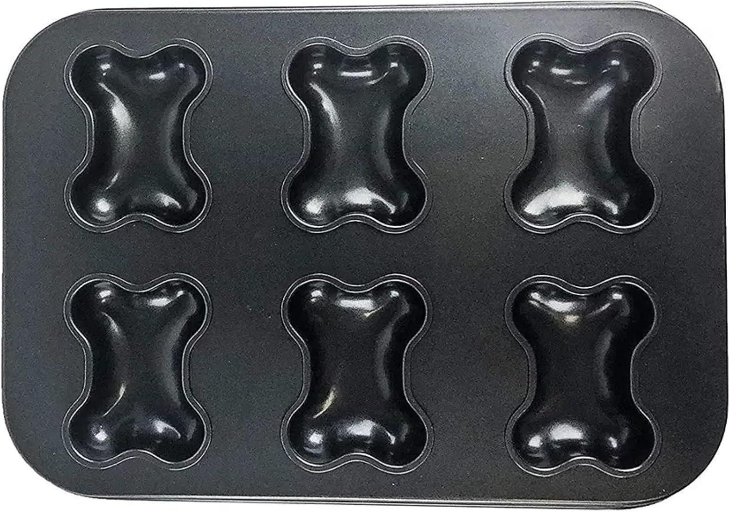 Midlee Nonstick Bone Shape Pan (Cupcake)