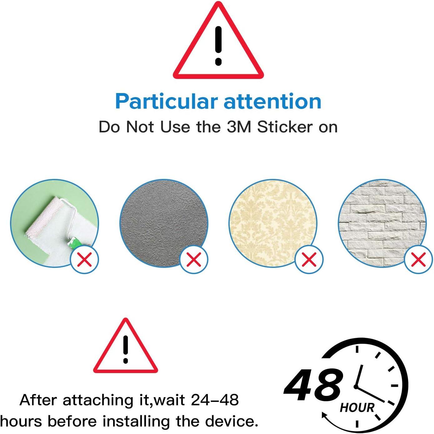 2Pack Security Wall Mount for Arlo Pro/Pro2/Pro3/Pro4/Ultra/Ultra2/Essential Spotlight Camera, Adjustable Indoor/Outdoor Mounting Bracket for Your Surveillance Camera (White)