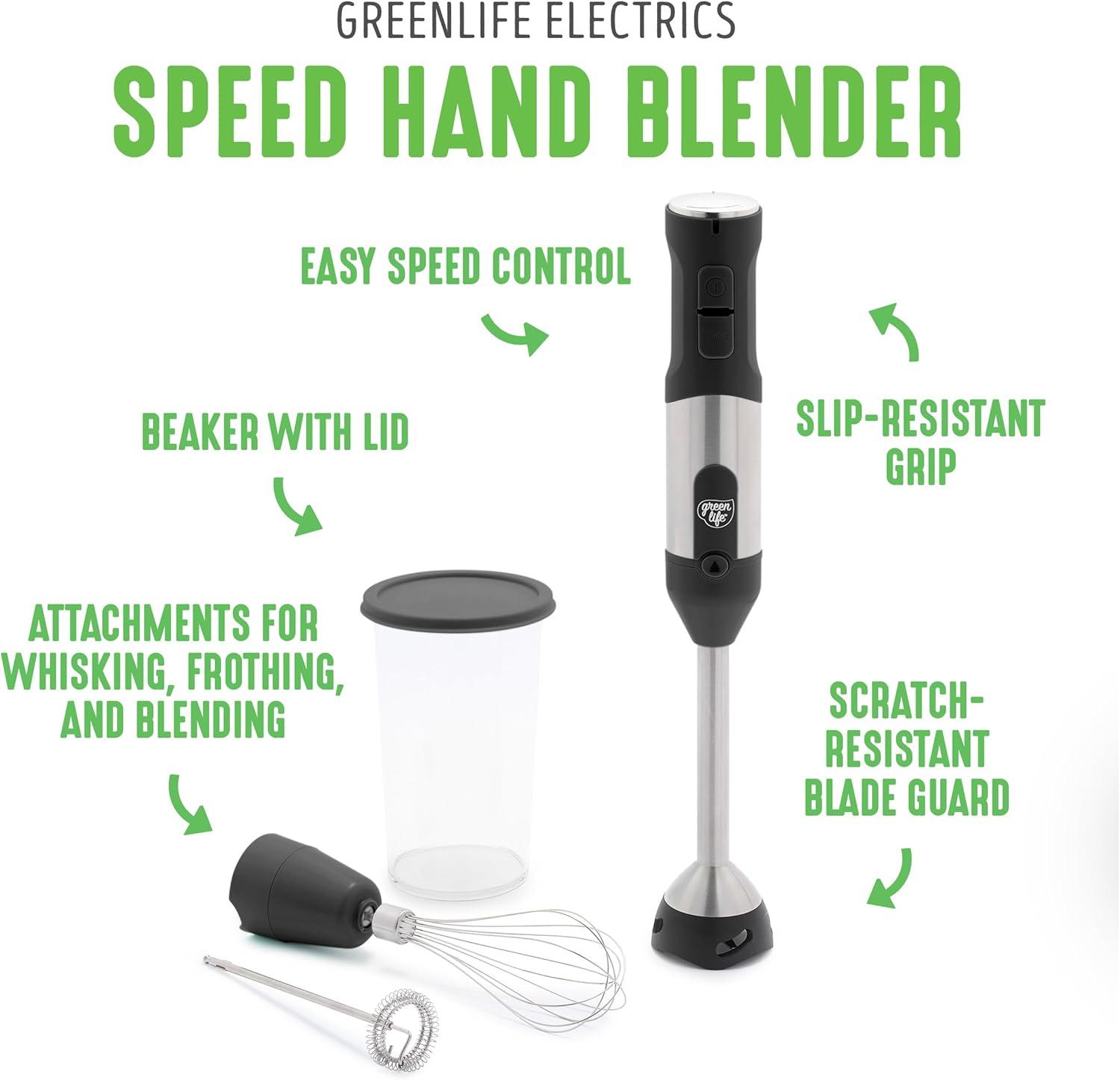 GreenLife Variable Speed Hand Blender