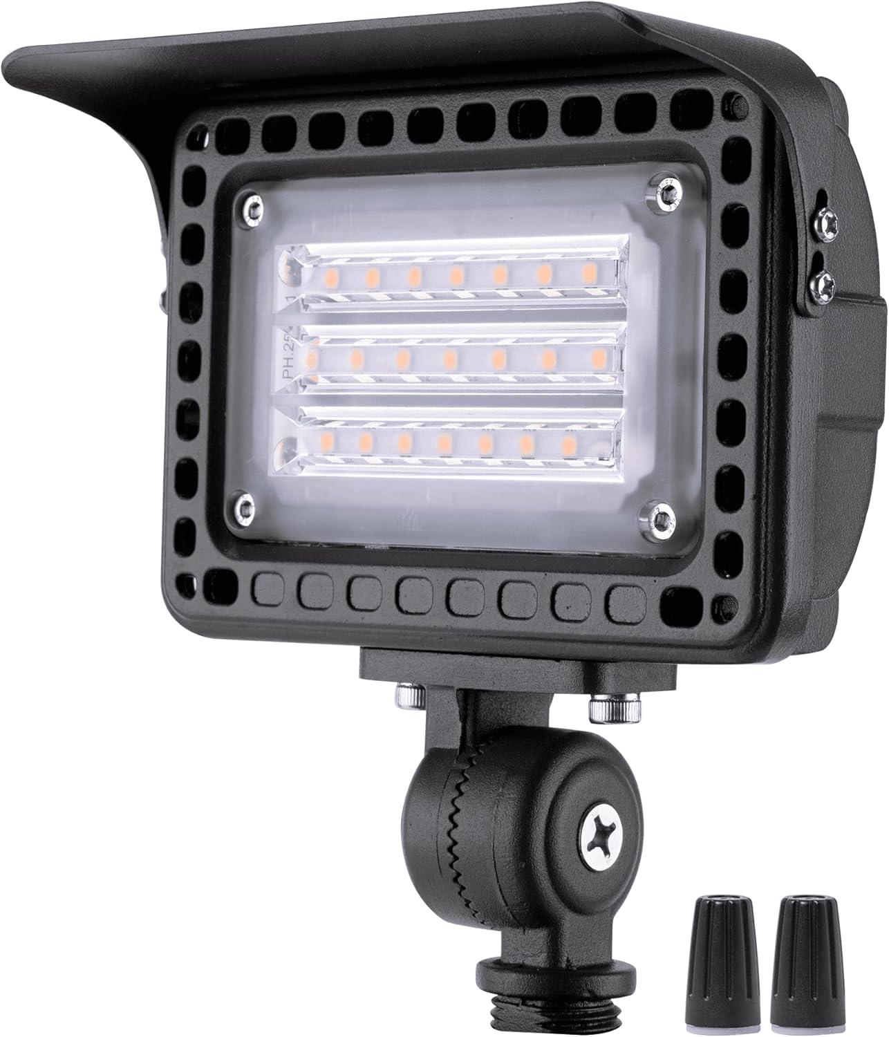 20W Black Die-Cast Aluminum Dimmable LED Outdoor Flood Light