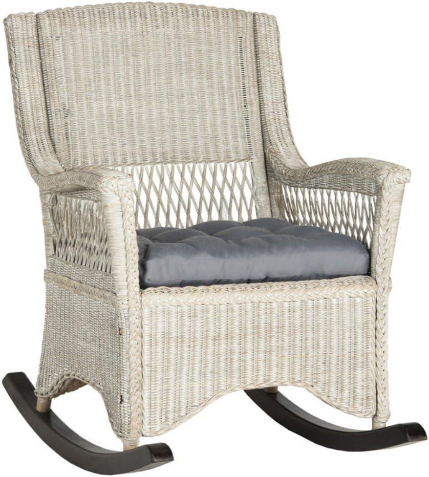 Aria Rocking Chair - Brown - Safavieh.