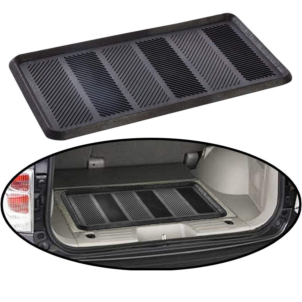 SafetyCare Rubber Shoe & Boot Tray - Multi-Purpose - 32 x 16 Inches - 1 Mat