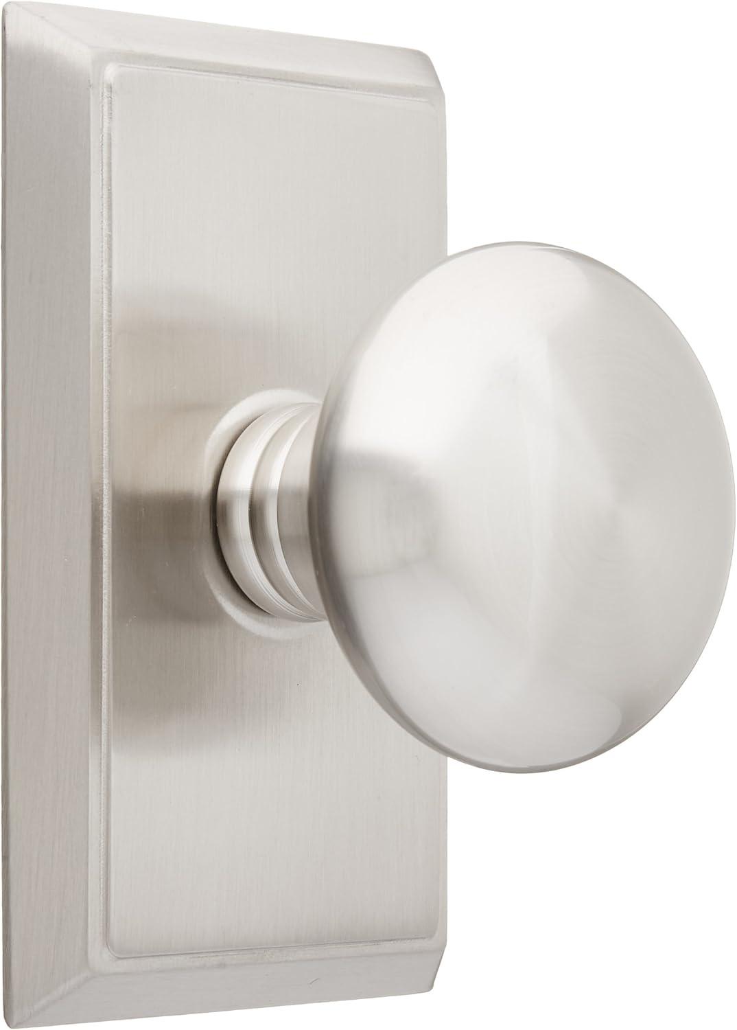 Emtek Passage Knobset w/ Rectangular Rosette and Providence Knob