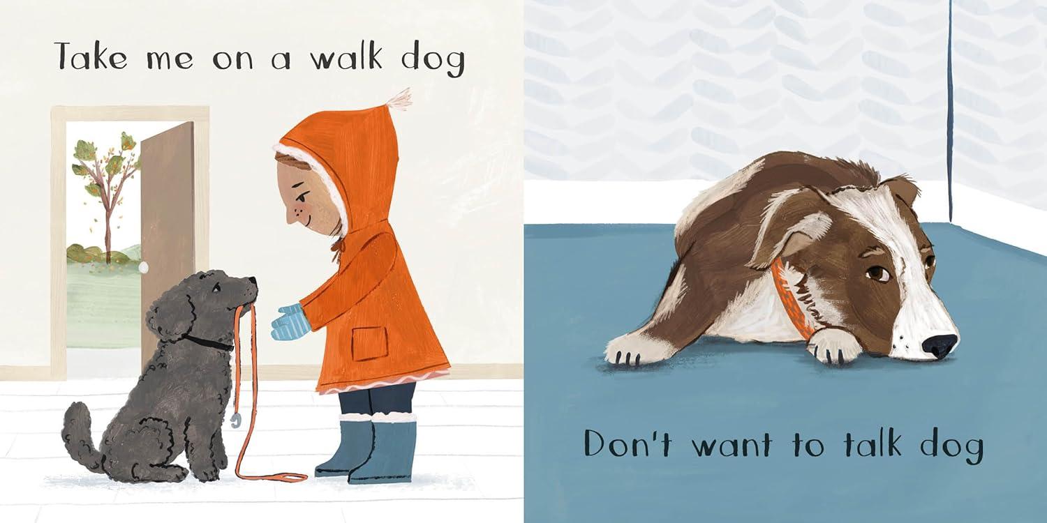 Puppy Talk - (Cat Chat & Puppy Talk) by  Jess French (Hardcover)