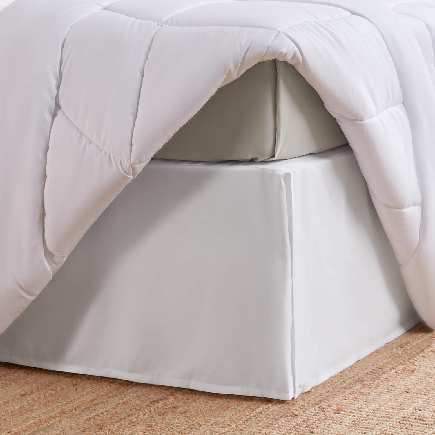 Sleep Zone Pleated Bed Skirt