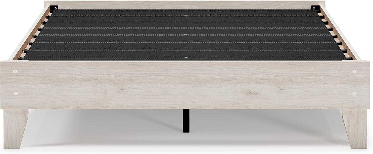 Queen Socalle Platform Bed Natural - Signature Design by Ashley