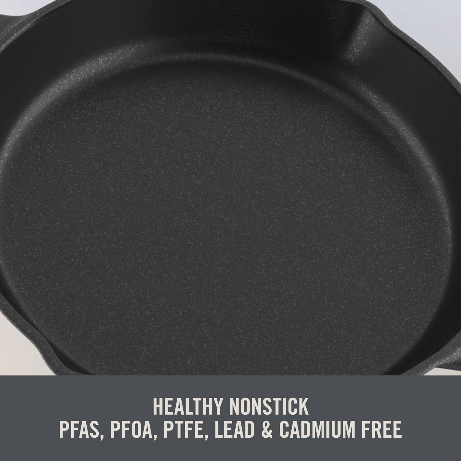 Zakarian by Dash 11" Nonstick Cast Iron Skillet