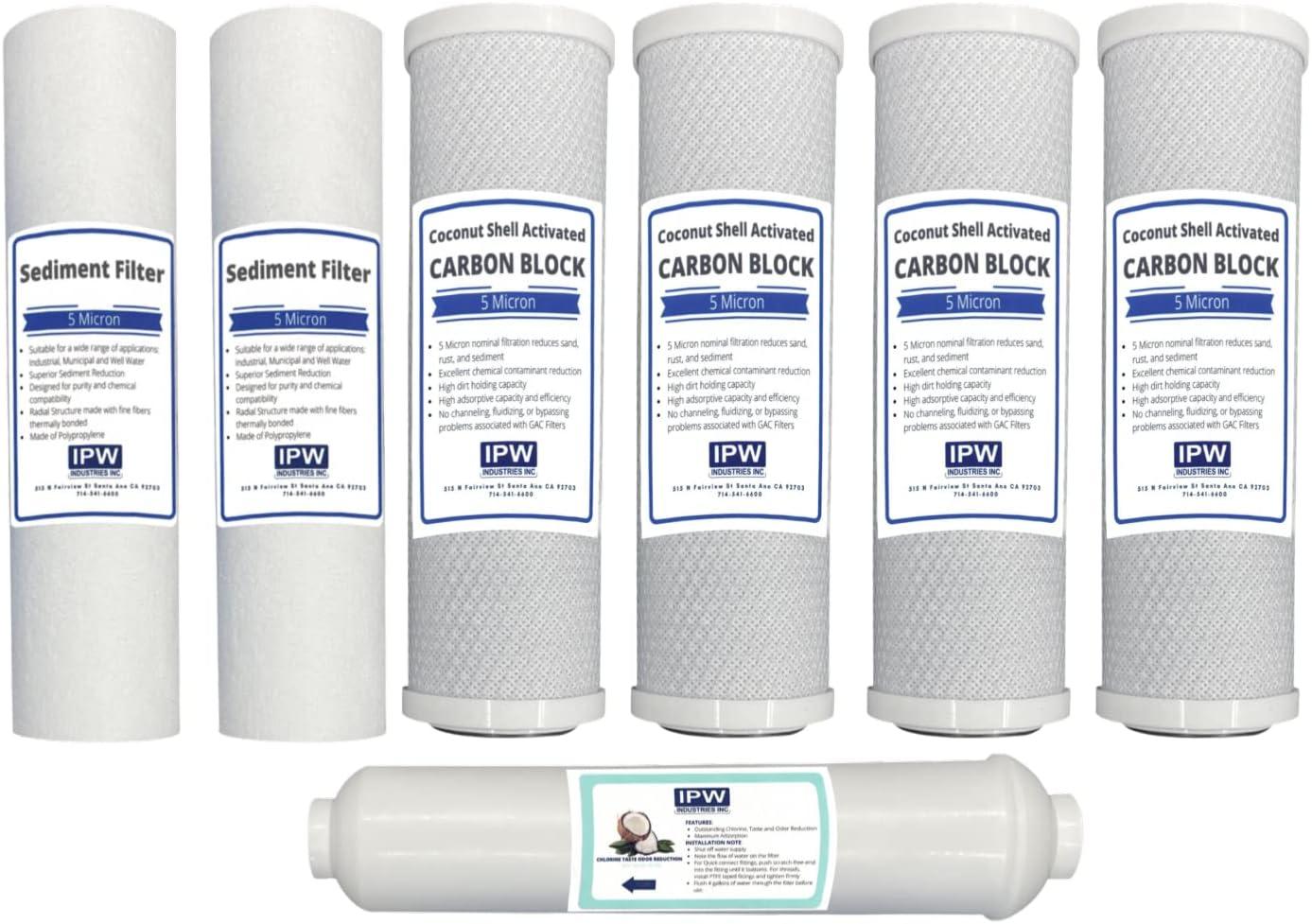 watts premier wp500024, 7 annual pack replacement filter kit