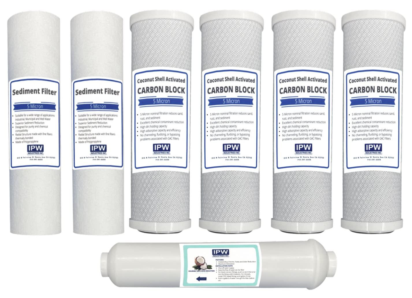 watts premier wp500024, 7 annual pack replacement filter kit
