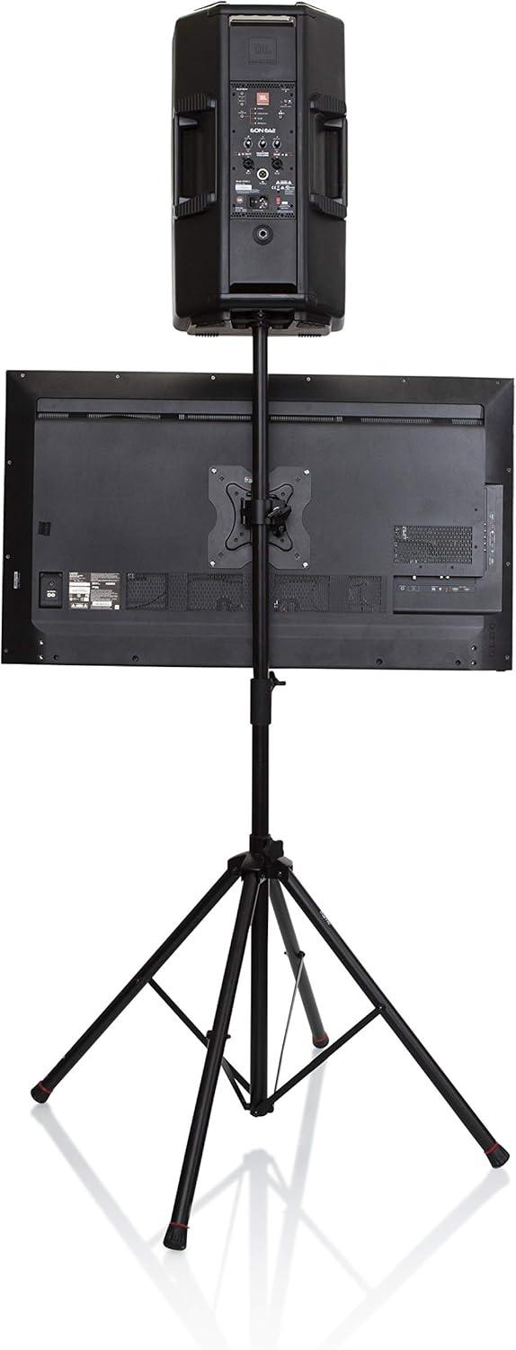 Black Steel VESA Compliant Wall Mount for LCD/LED TV Monitors