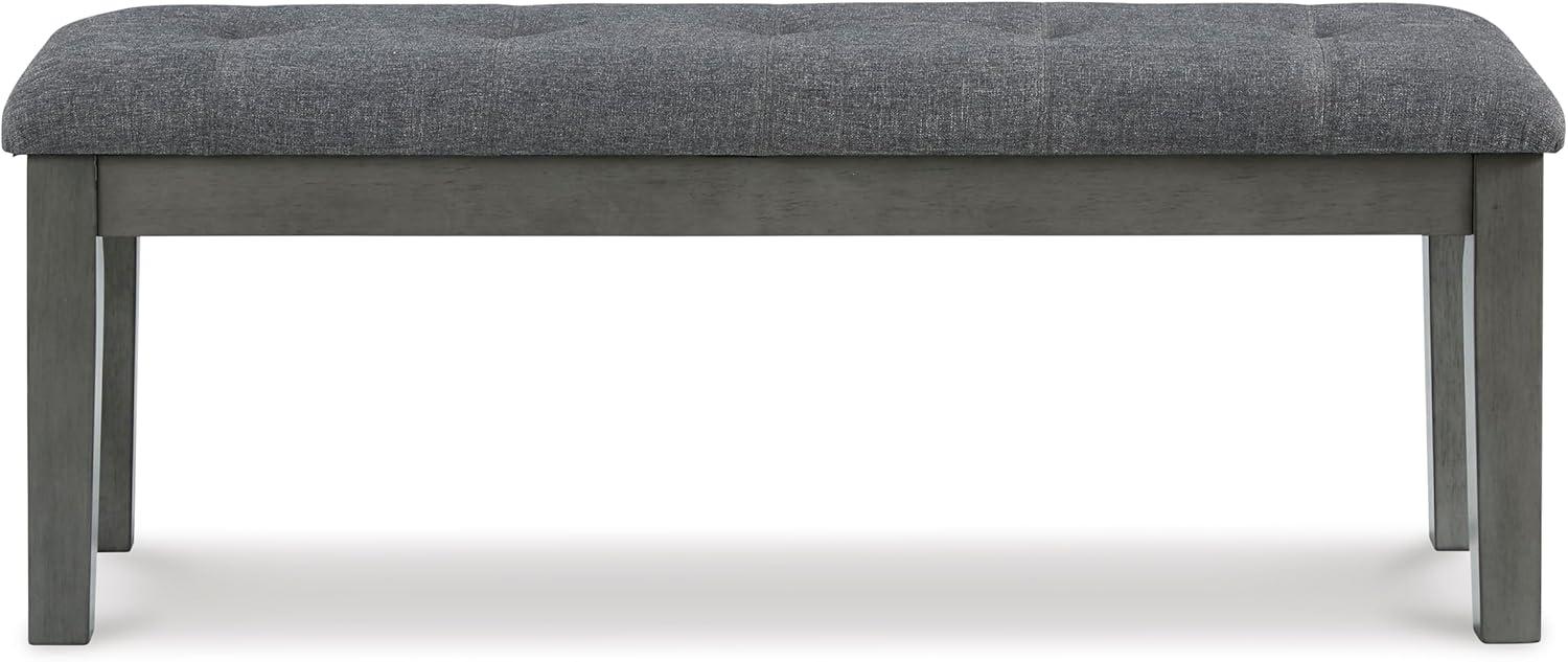 Signature Design by Ashley Contemporary Hallanden 50" Dining Bench Two-tone Gray