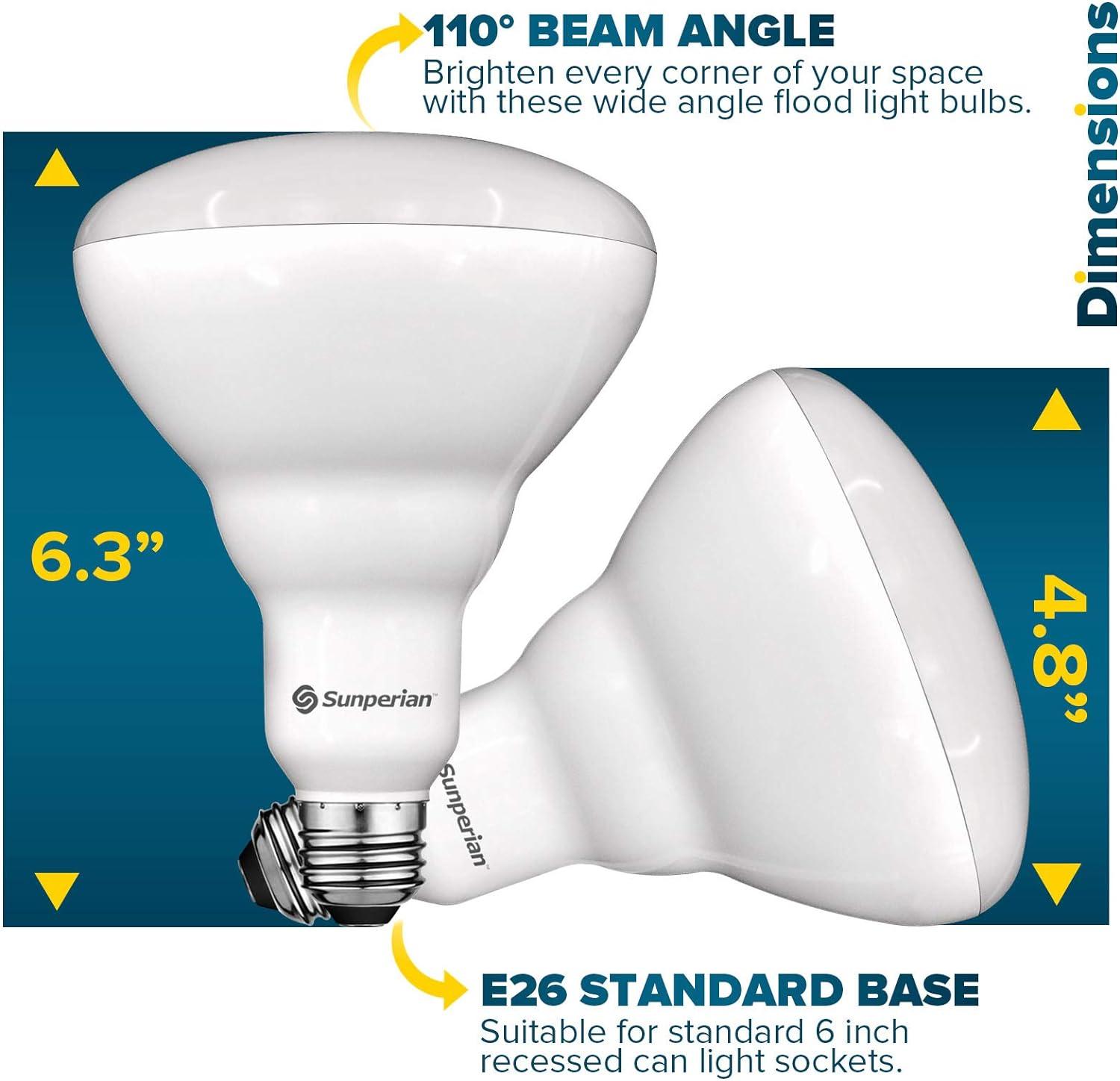 85 Watt Equivalent BR40 E26/Medium (Standard) Dimmable LED Bulb