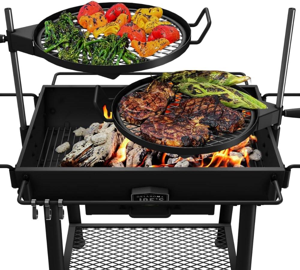 Oklahoma Joe's Firecraft Series Open Fire Barrel Charcoal Grill