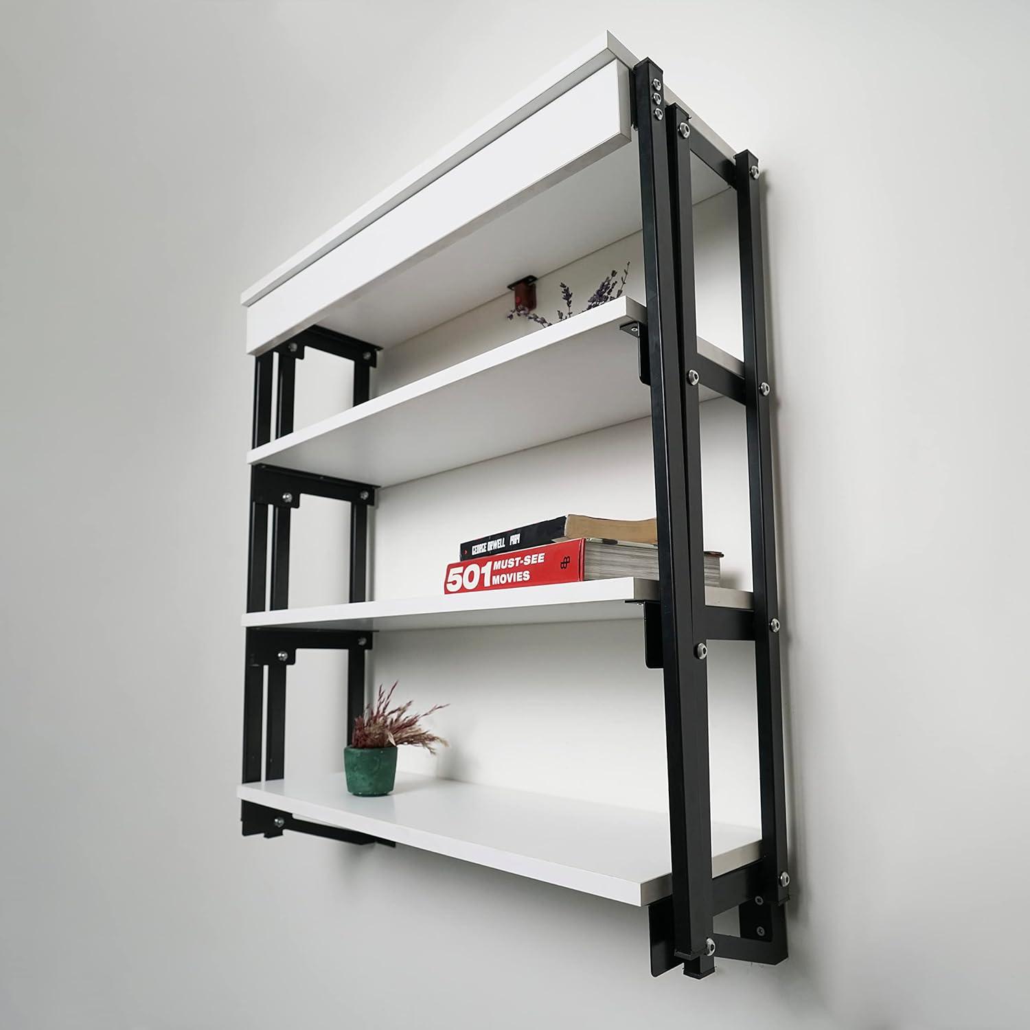 Murphy Folding Table and Wall Shelf