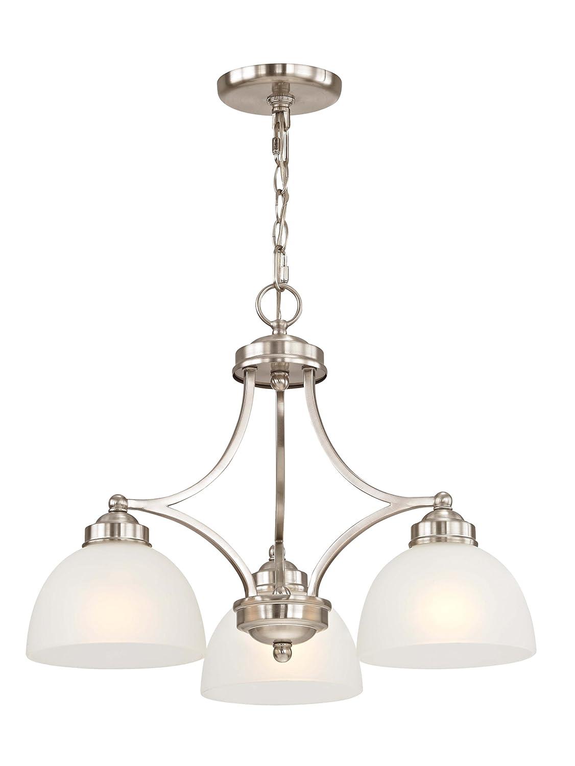 Livex Lighting Somerset 3 - Light Chandelier in  Brushed Nickel