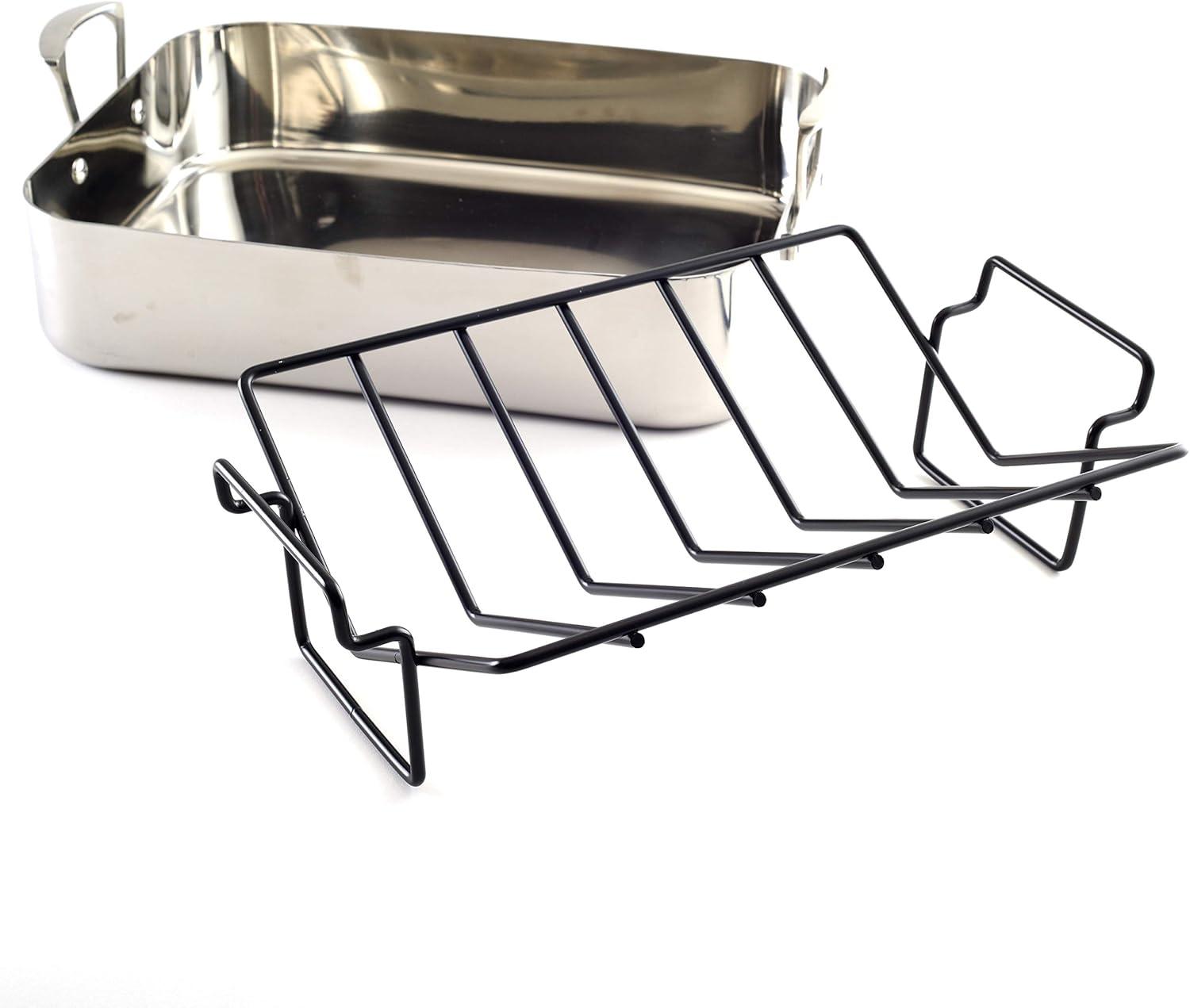 Norpro Nonstick Roasting Rack Heavy Duty | Extra Large 13" x 10" | 1-Count