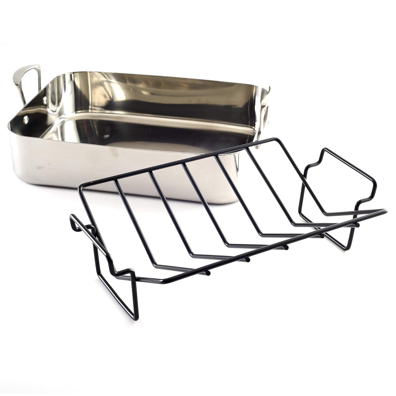 Norpro Nonstick Roasting Rack Heavy Duty | Extra Large 13" x 10" | 1-Count