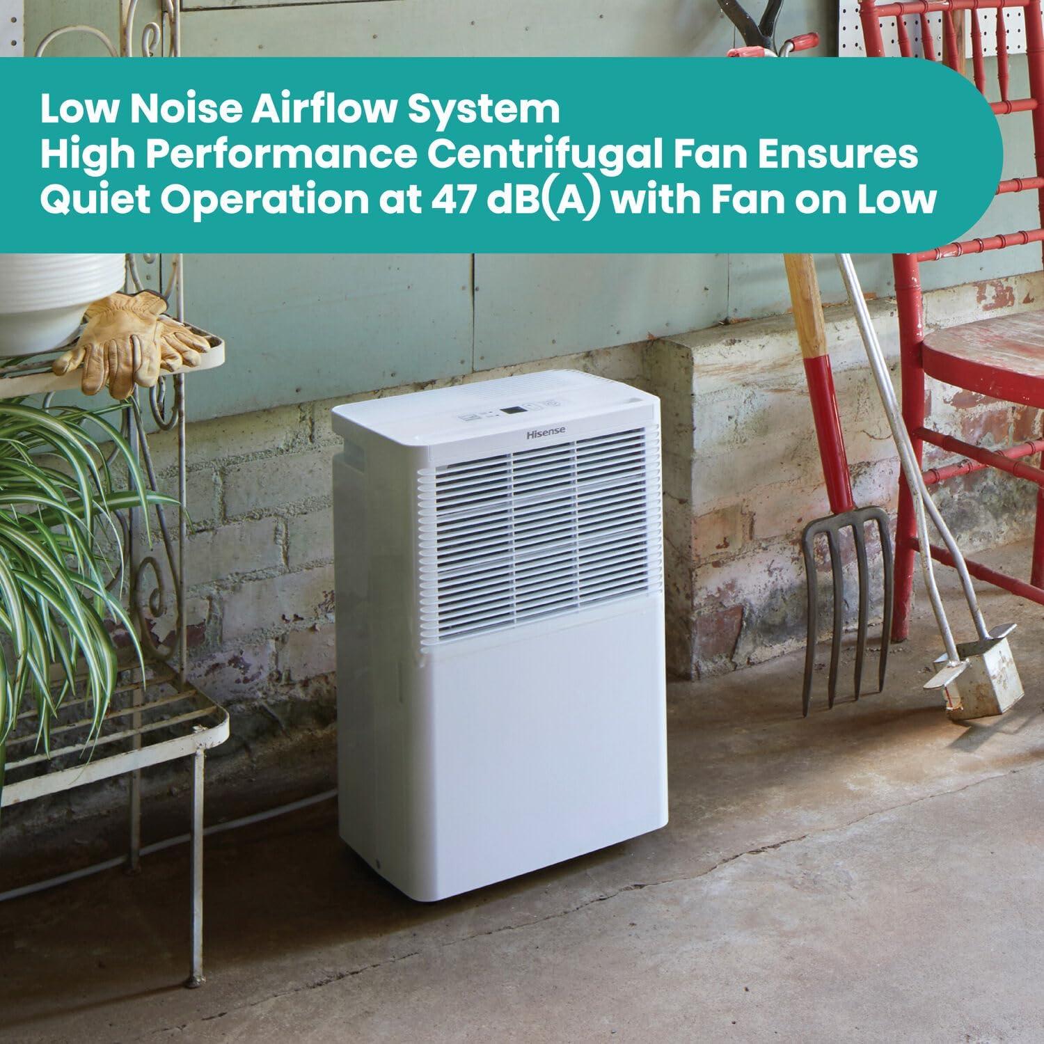 HiSense Hisense Energy Star 25-Pint Portable Dehumidifier with Auto-Shutoff