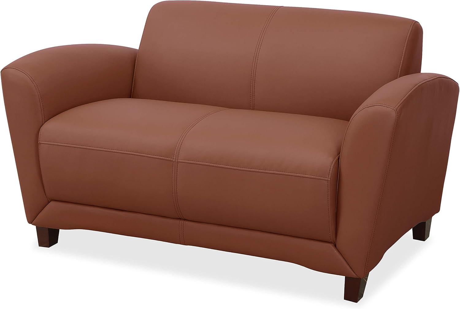 Accession Faux Leather 55'' Reception Sofa