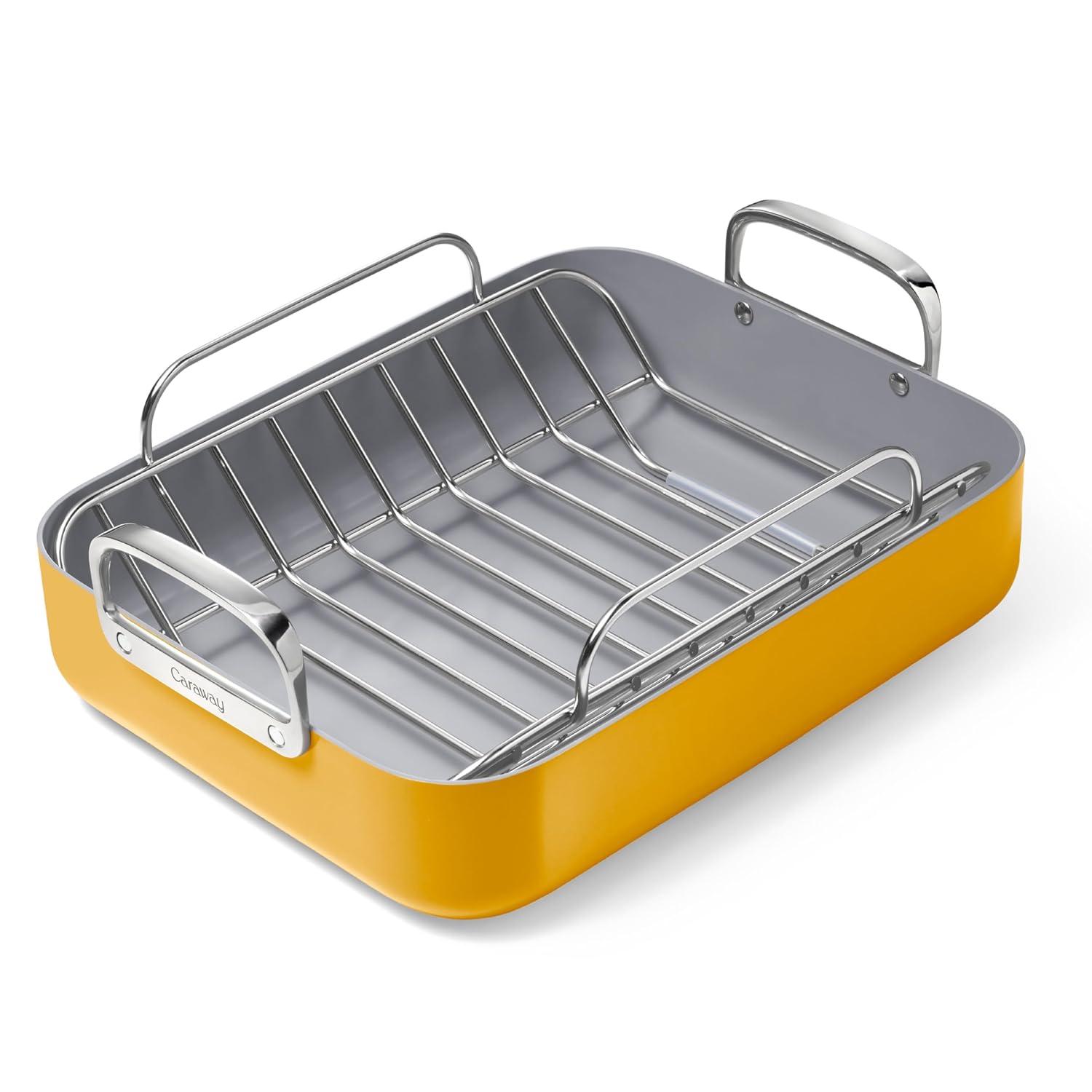 Caraway Home 12.6" Nonstick Square Braiser