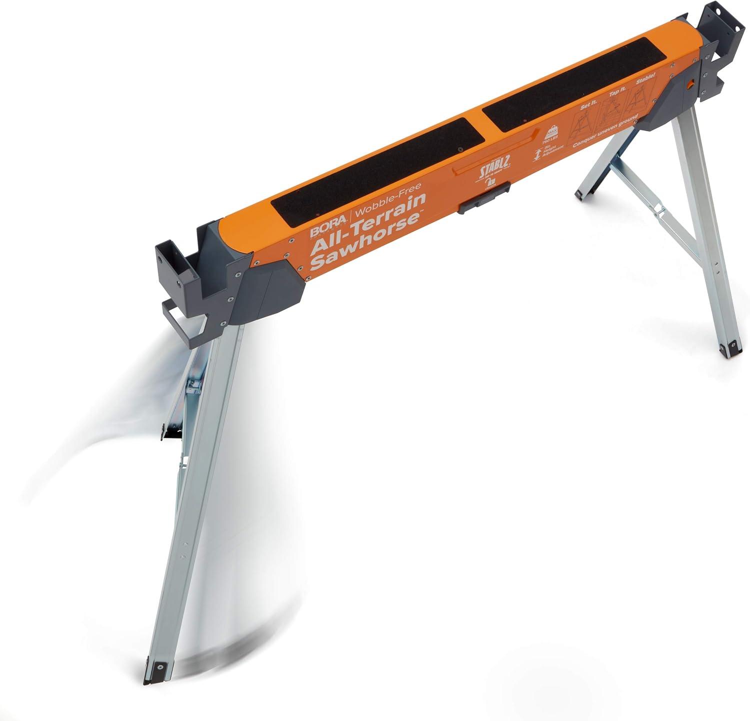 31.5 in. H Steel All Terrain Sawhorse (2-Pack)