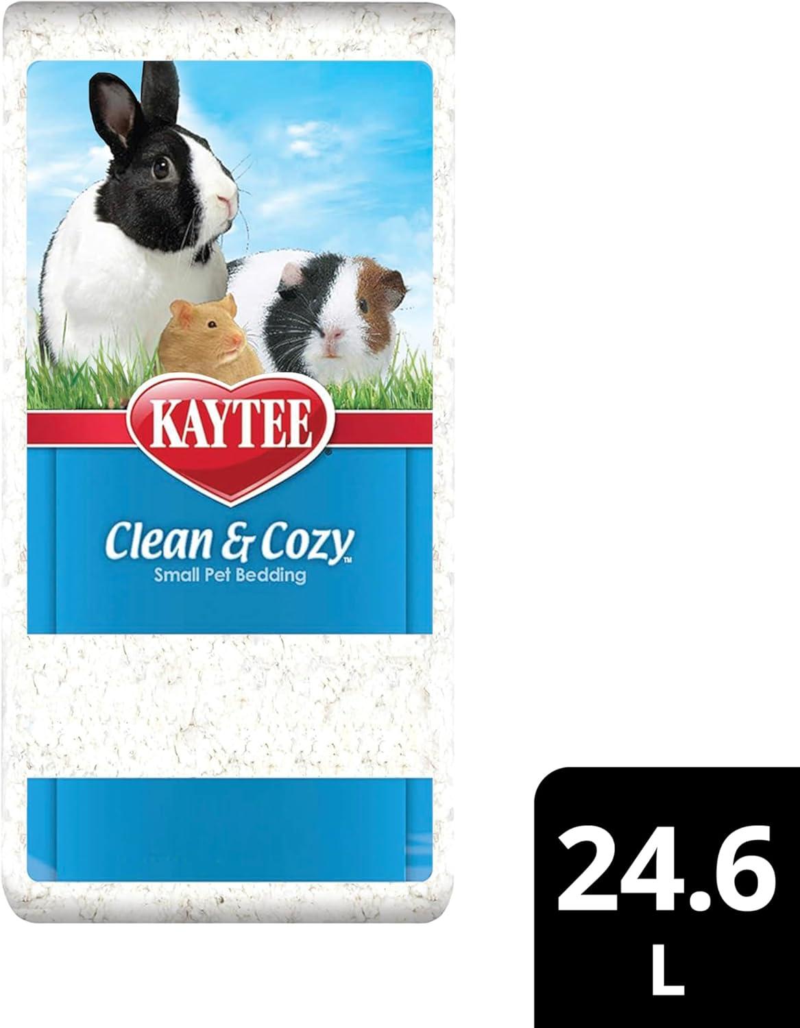 Kaytee Clean & Cozy White Small Animal Pet Bedding 24.6 Liters