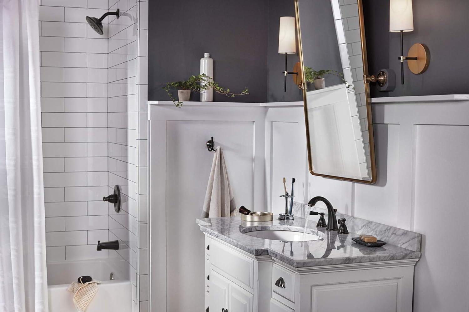 Elmhurst Widespread 2-handle Bathroom Faucet with Drain Assembly